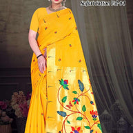 Classic Jacquard Silk Saree with Blouse Piece for Elegant Traditional Look | TUL-SAFARI COTTON VOL-04