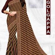 Latest Dyed Matching Saree without Blouse for Premium Ethnic and Traditional Wear | JP-GOLGAPPA