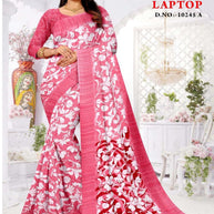 Khadi Print Loose Saree with Blouse for Premium Ethnic and Traditional Wear | GLC-LAPTOP