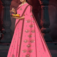Suti Cotton Saree with Without Blouse for Premium Ethnic and Traditional Wear | PJA-SARGAM