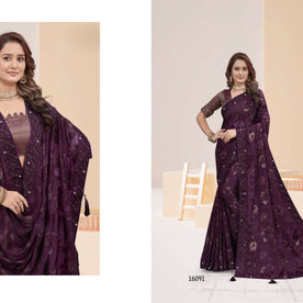 Contemporary Printed Saree with Blouse Piece for Premium Wear  | RDD-YUKTI VOL-60