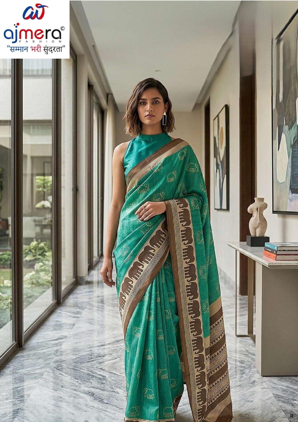 Contemporary Printed Saree with Blouse Piece for Premium Wear | RMF-BAHURANI VOL-6