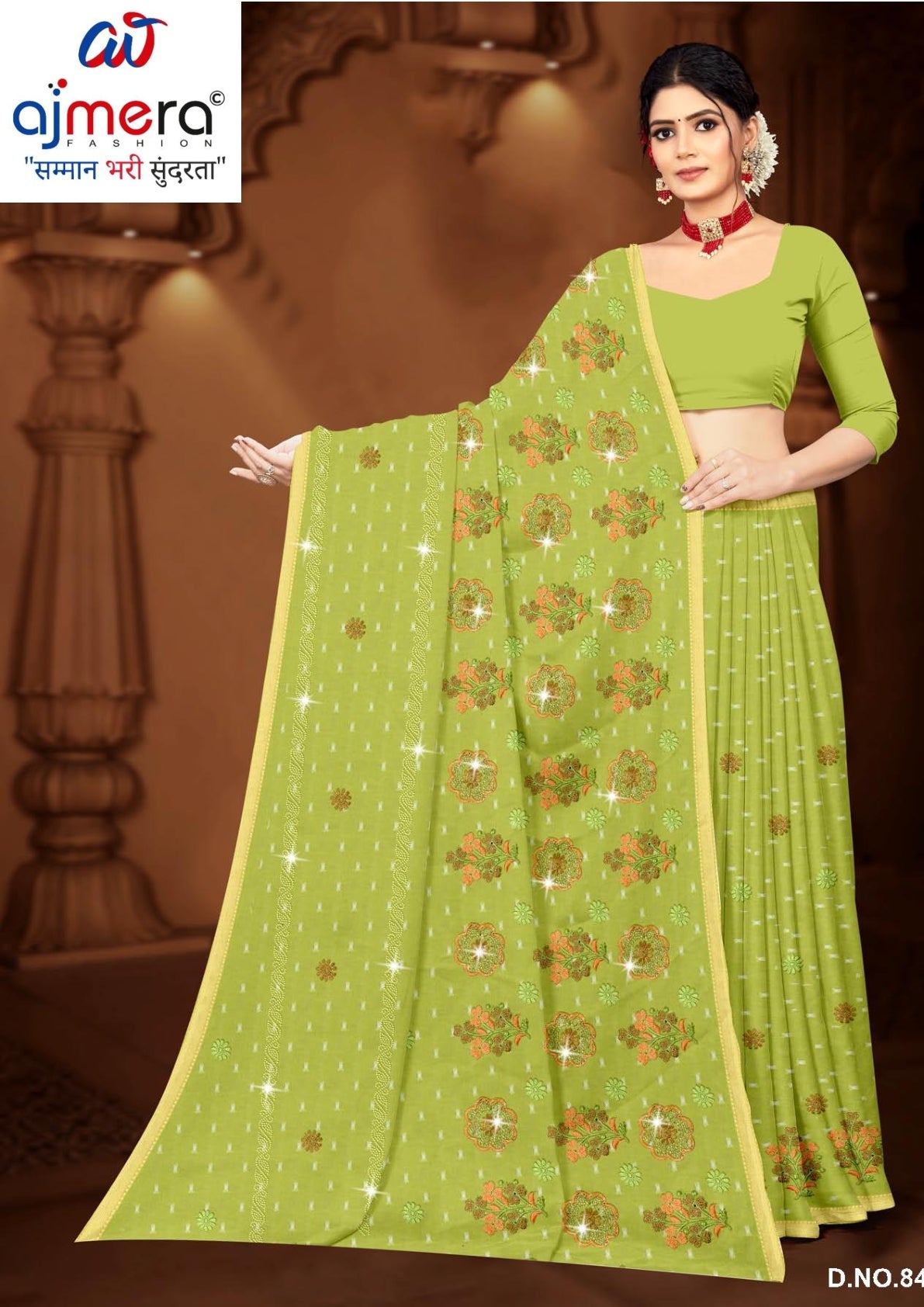 Pure Cotton Saree with Without Blouse for Premium Ethnic and Traditional Wear | PJA-PAN BAHAR