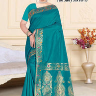 Artistic Jacquard Silk Saree With Blouse Piece | TUL-FAST STORY SILK VOL-13