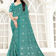 Stylish Printed Saree with Blouse Piece for Traditional Celebrations | PUS-DREAM GIRL-118