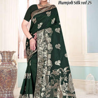 Modern Jacquard Silk Saree With Blouse Piece | TUL-HUMJOLI SILK VOL-25