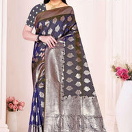 Graceful Jacquard Silk Saree with Blouse Piece for Timeless Ethnic Fashion | TUL-MALBARI SILK VOL-50