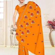 Daily Wear Cotton Saree with Without Blouse for Premium Ethnic and Traditional Wear | PJA-EK NAZAR