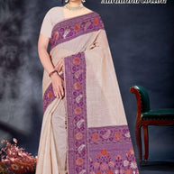 Luxury Jacquard Silk Saree with Blouse Piece for Wedding & Party Wear | TUL-AARADHNA COTTON
