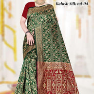Crafted Rapier Silk Matching Saree With Blouse Piece | TUL-KALASH SILK VOL-04