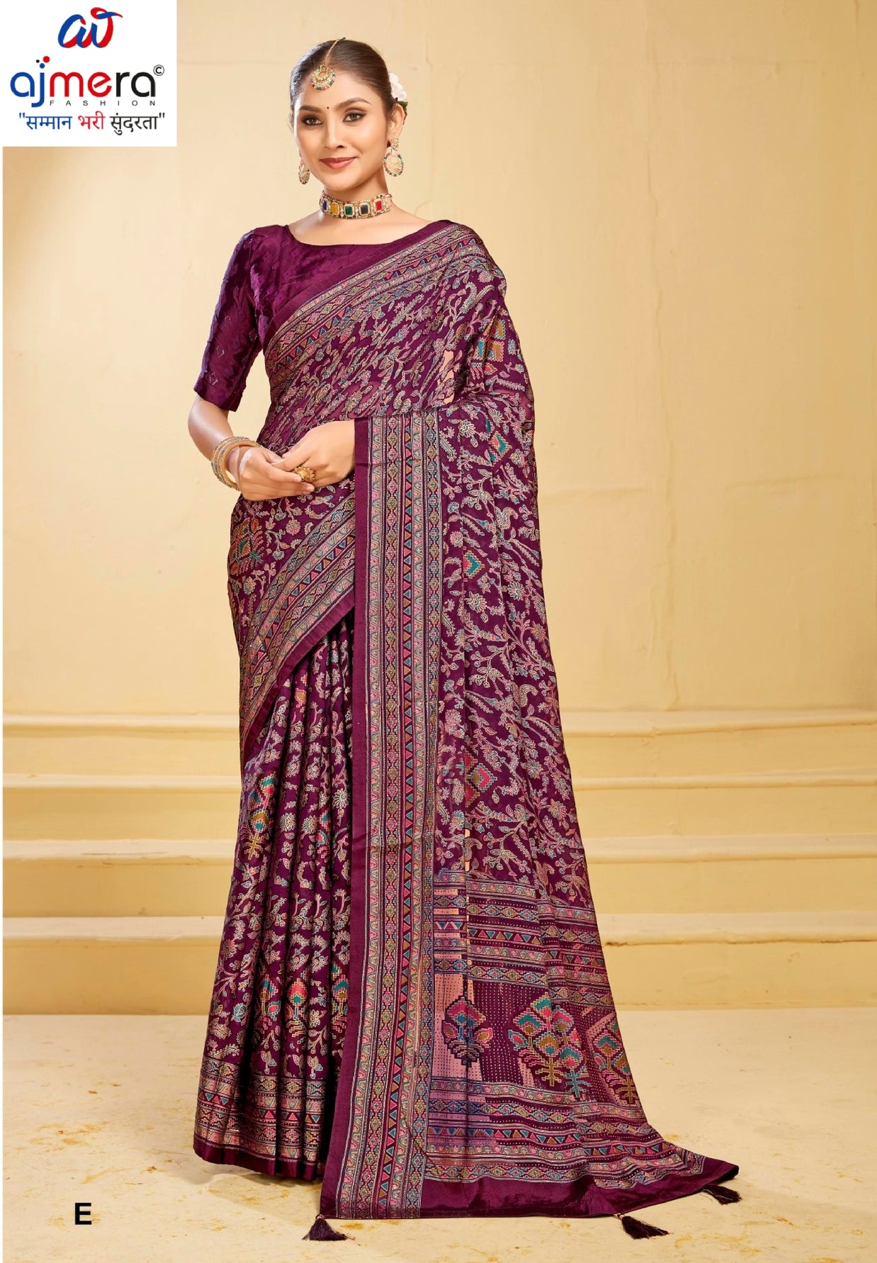 Contemporary Printed Saree with Blouse Piece for Premium Wear  | RDD-VISHAKA VOL-4