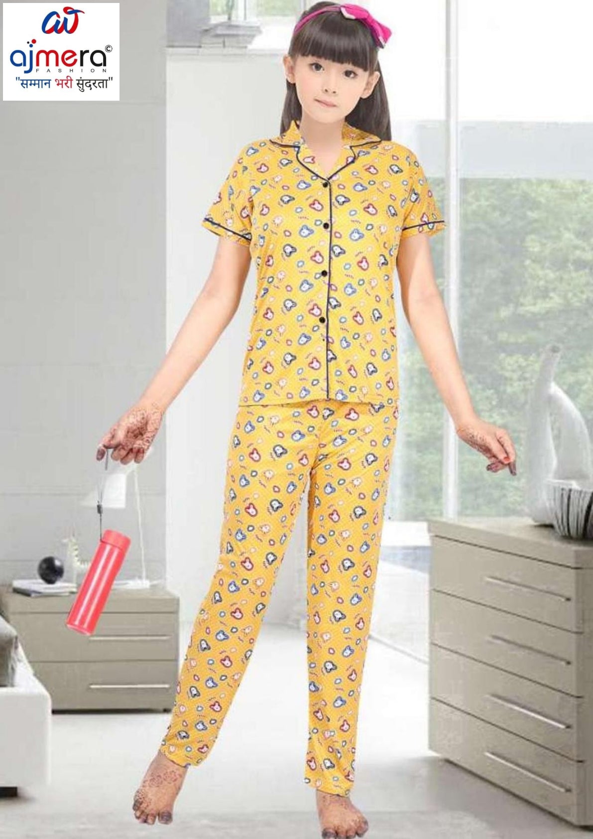 Wholesale Boys Night Suit | RAMD-COLLAR NS