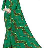 Zomato Print Loose Saree with Blouse for Premium Ethnic and Traditional Wear | CAS-SAWARIYA