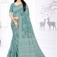 Graceful Printed Saree with Blouse Piece for Modern Ethnic Fashion | PUS-DREAM GIRL-237