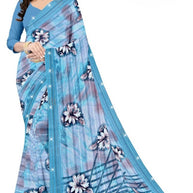 Designer Printed Saree with Blouse Piece for Special Occasions  | CAS-AMRUT DHARA