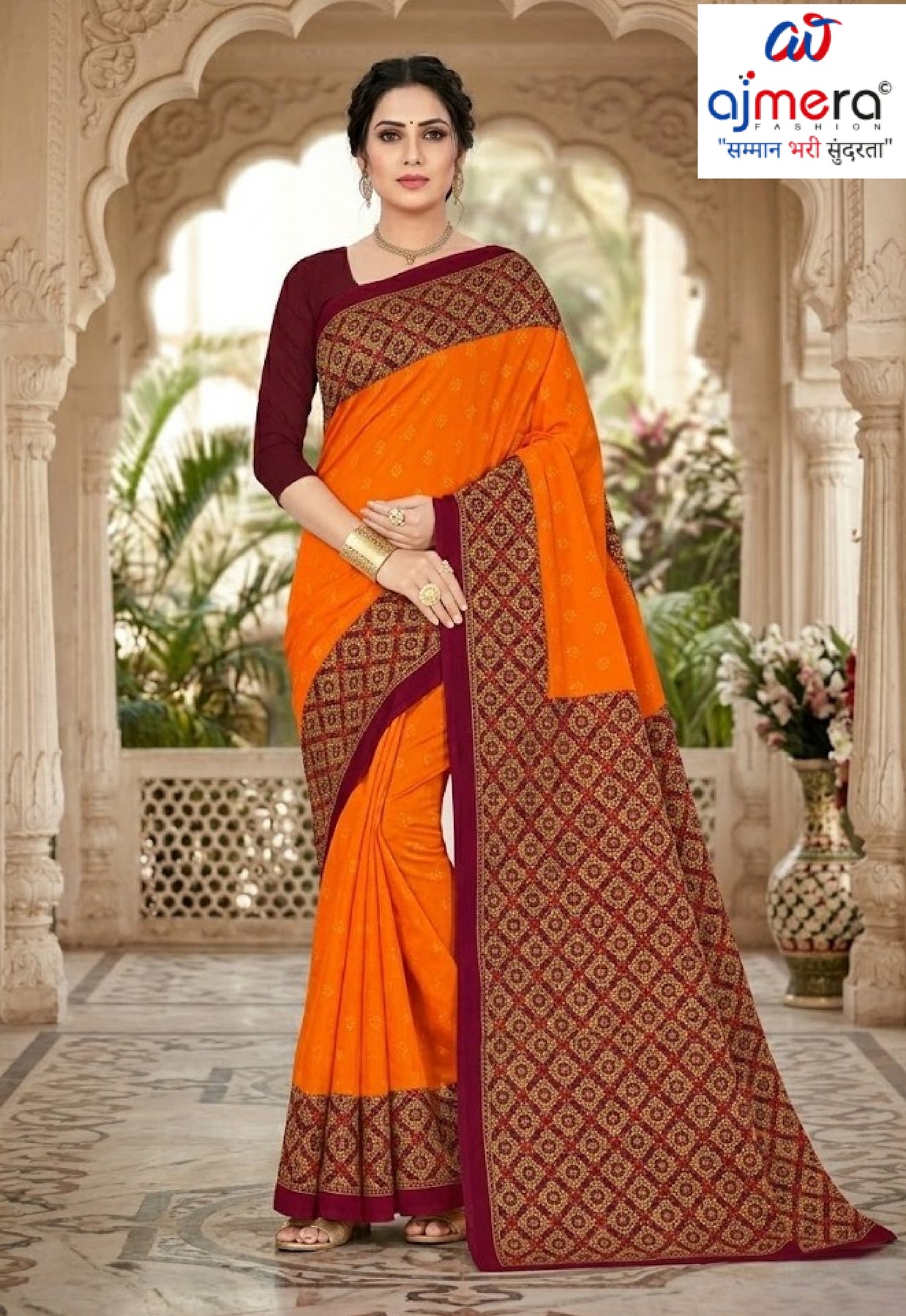 Fancy Cotton Saree with Without Blouse for Premium Ethnic and Traditional Wear | DS-5G