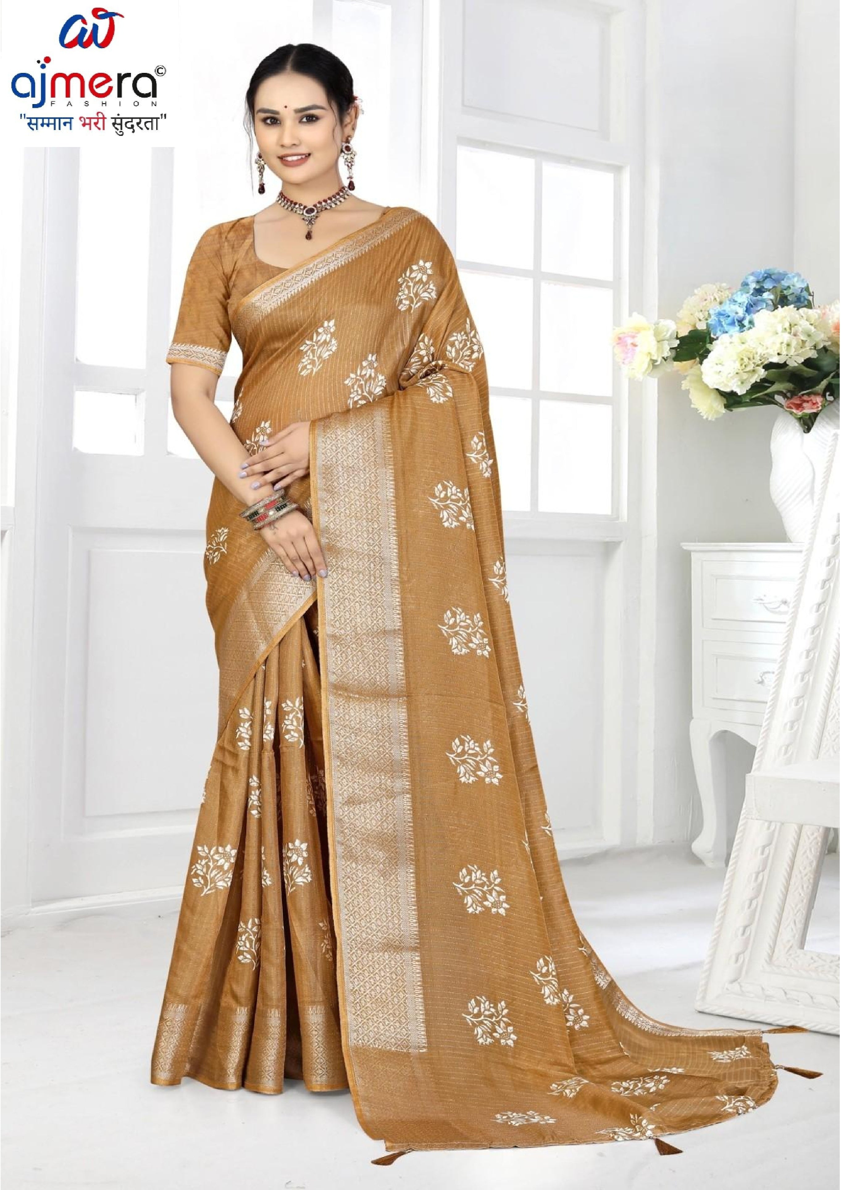 Stylish Printed Saree with Blouse Piece for Traditional Celebrations | TTS-SINDHU VOL-11