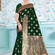 Fashionable Jacquard Silk Saree with Blouse Piece for Special Events | TUL-CLEAR SILK VOL-02