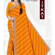 Dyed Matching Saree in Surat without Blouse for Premium Ethnic and Traditional Wear | JP-KITKAT
