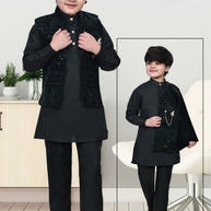 Wholesale Boys Jacquard Modi Koti Set | JDW-7093