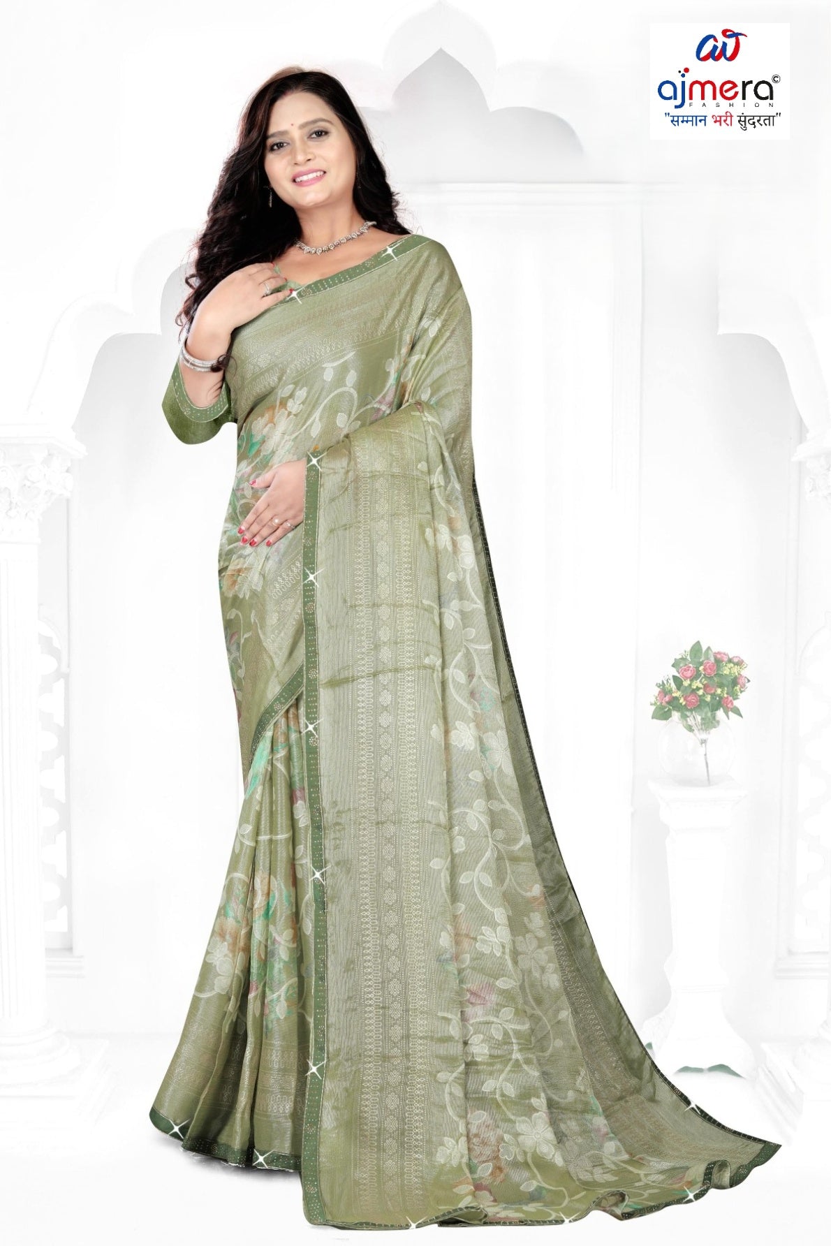 Contemporary Printed Saree with Blouse Piece for Premium Wear | TTS-HEENA VOL-30