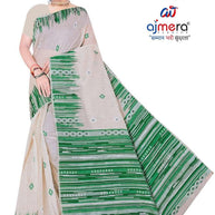 Exclusive Jacquard Silk Saree with Blouse Piece for Premium Cultural Wear | DBU-MAKHAN CHOR