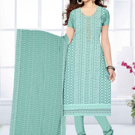 Premium Fox Georgette Unstitched Suit Set | KVF-SUMMER