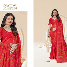 Beautiful Printed Saree with Blouse Piece for Cultural Celebrations  | RDD-BHOOMI VOL-06