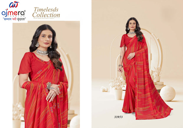 Beautiful Printed Saree with Blouse Piece for Cultural Celebrations  | RDD-BHOOMI VOL-06