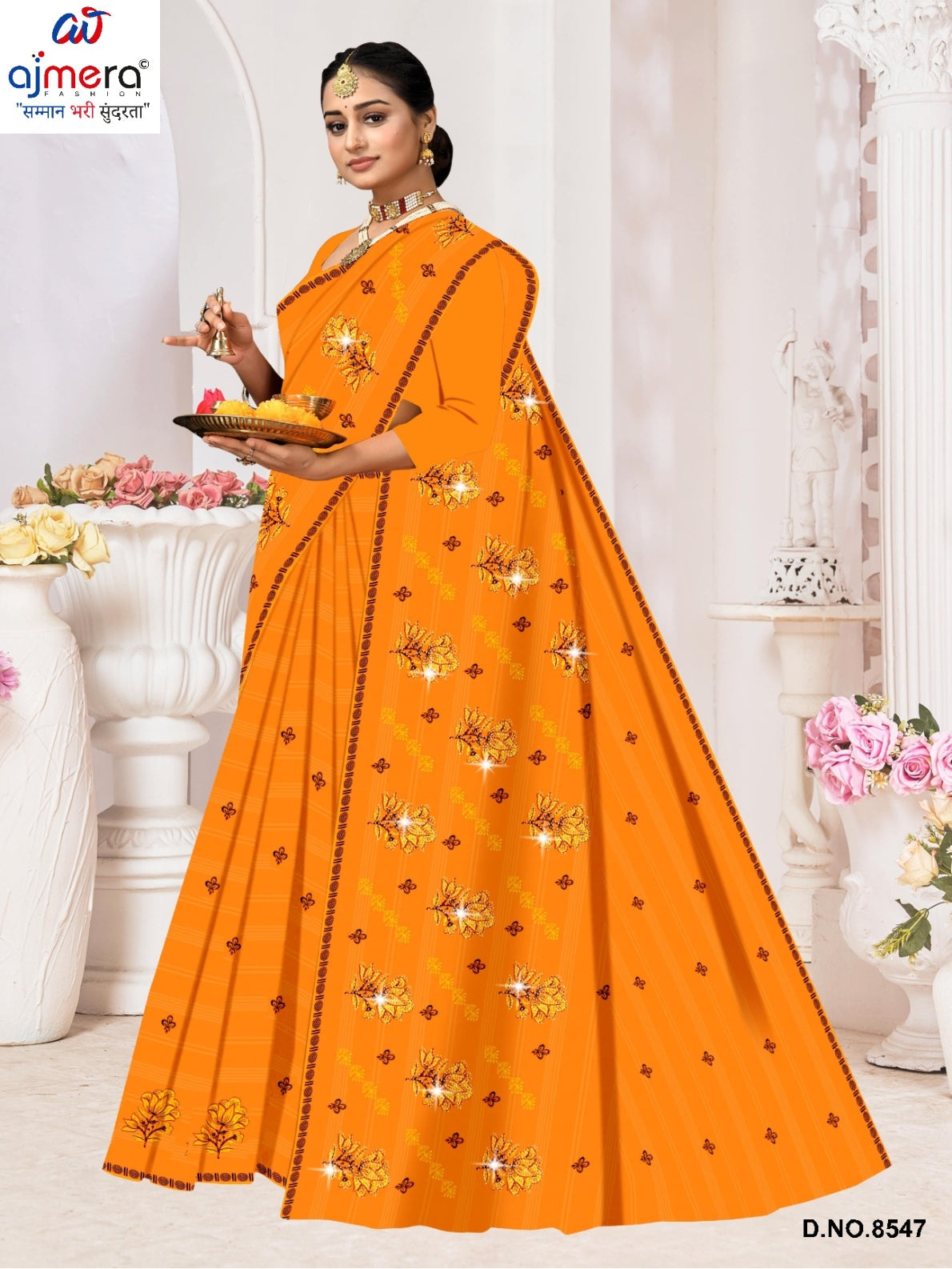 Fancy Cotton Saree with Without Blouse for Premium Ethnic and Traditional Wear | PJA-SIFIYA