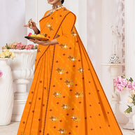 Fancy Cotton Saree with Without Blouse for Premium Ethnic and Traditional Wear | PJA-SIFIYA