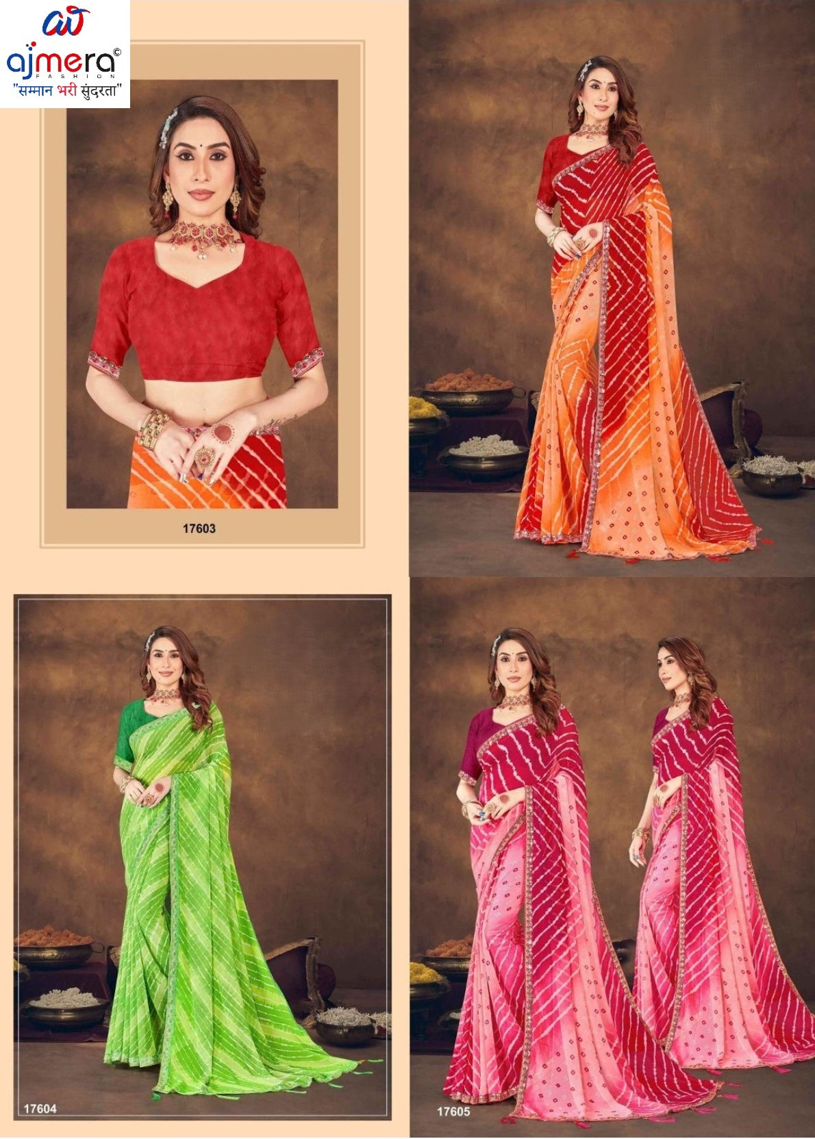Beautiful Printed Saree with Blouse Piece for Cultural Celebrations | JS-ANJALI