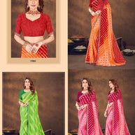 Beautiful Printed Saree with Blouse Piece for Cultural Celebrations | JS-ANJALI