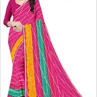 Premium Printed Saree with Matching Blouse Piece for Ethnic Elegance  | CAS-ANOKHEE