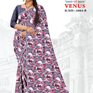 Contemporary Printed Saree with Blouse Piece for Premium Wear | GLC-VENUS