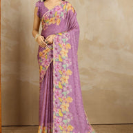 Trendy Printed Saree with Blouse Piece for Women’s Ethnic Wardrobe  | RMF-SAANVIKA VOL-2