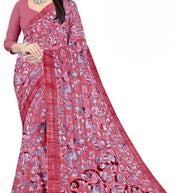 Classic Printed Saree without Blouse for Timeless Traditional Style | CAS-SMART SILK