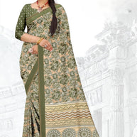 Designer Printed Saree without Blouse for Special Occasions | GLC-DIL LAGGI