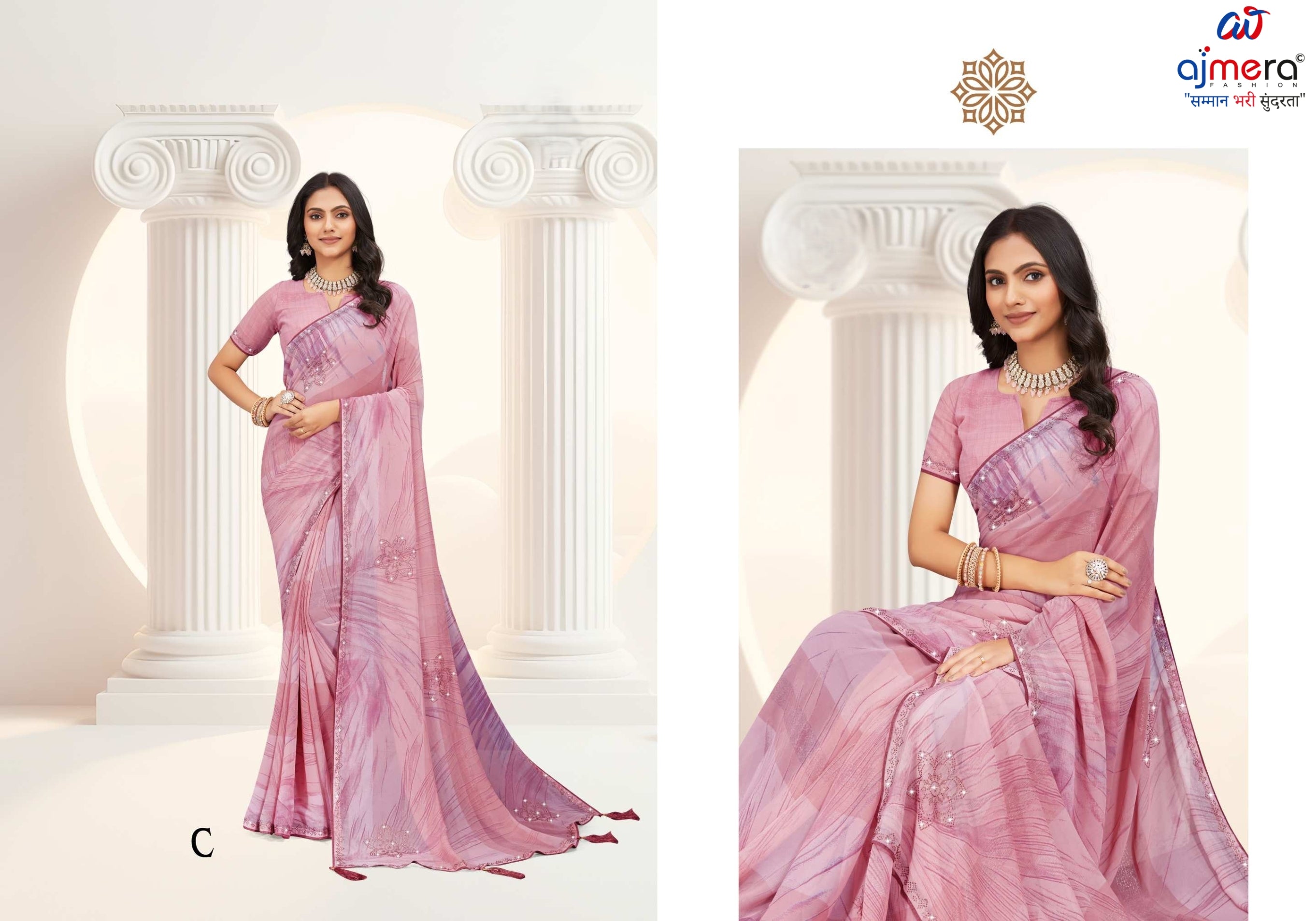 Trendy Printed Saree with Blouse Piece for Women’s Ethnic Wardrobe | RDD-ARPITA