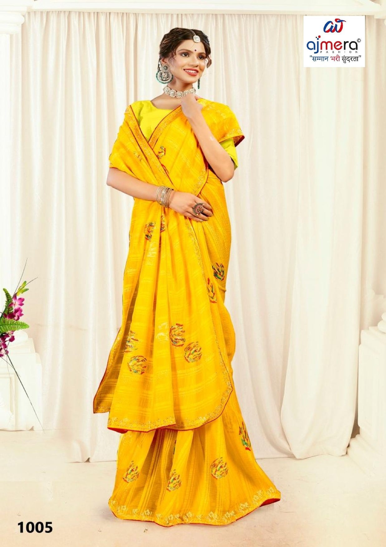 Exclusive Printed Saree with Blouse Piece for Elegant Ethnic Look | PRM-GIRIJA