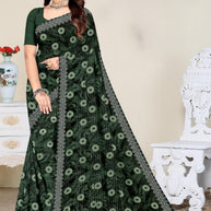 Contemporary Printed Saree with Blouse Piece for Premium Wear  | GPT-CHANCHAL-1