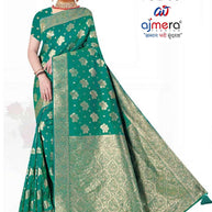 Detailed Jacquard Silk Saree With Blouse Piece | DBU-BANARASI SILK VOL-06