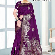 Stylish Jacquard Silk Saree With Blouse Piece | TUL-HUMJOLI SILK VOL-21