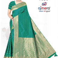 Classic Jacquard Silk Saree with Blouse Piece for Elegant Traditional Look | DBU-BANARASI SILK VOL-3