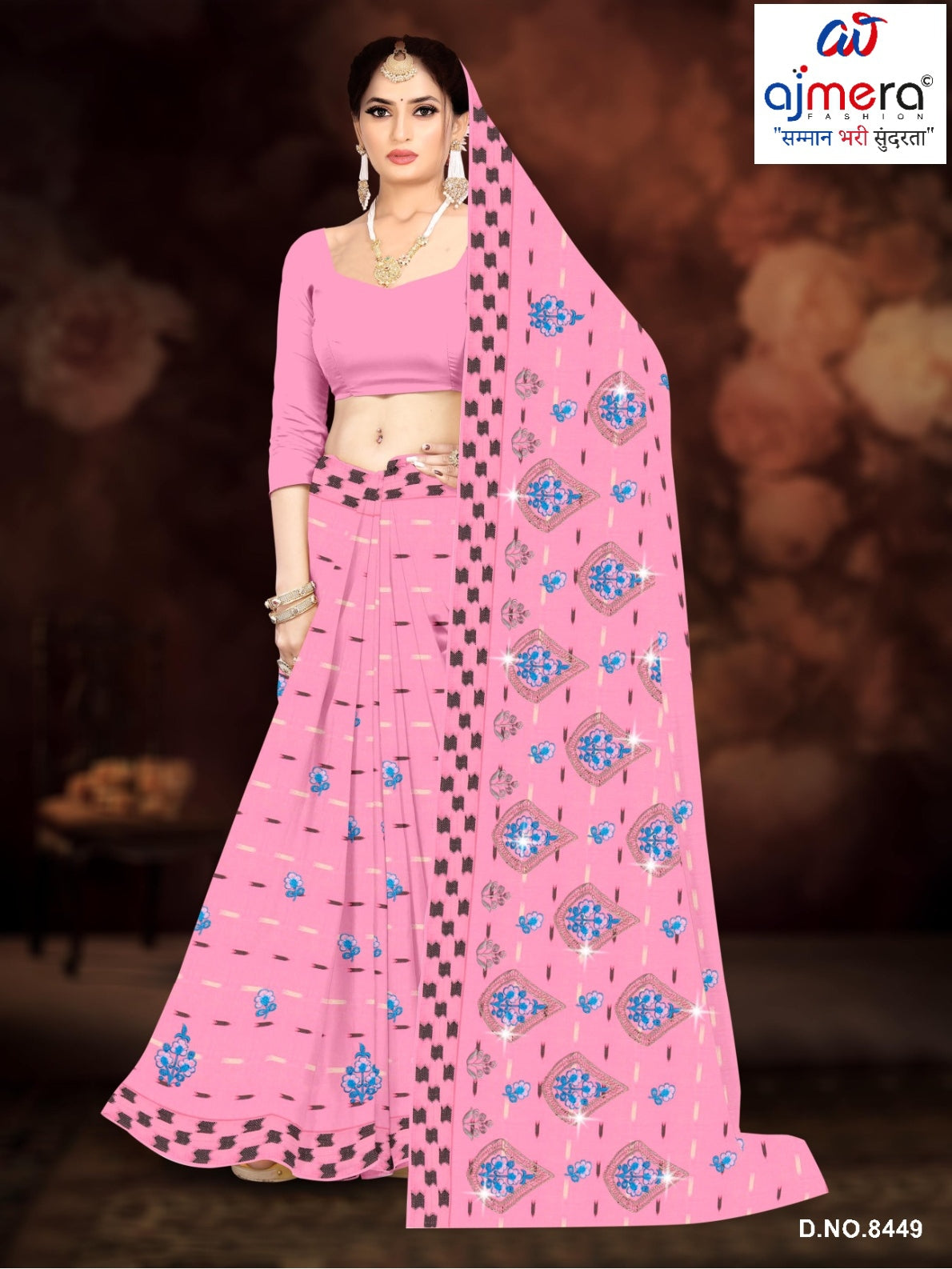 Handloom Cotton Saree with Without Blouse for Premium Ethnic and Traditional Wear | PJA-HETAL