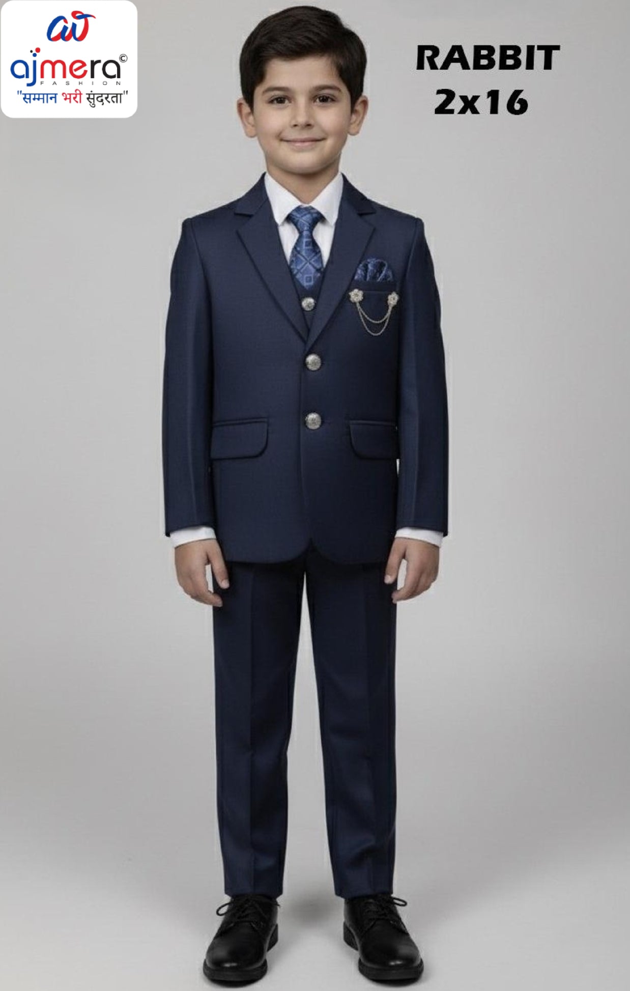 Wholesale Boys Coat Pant Set for Retail Stores | JDW-RABBIT-5X6X7