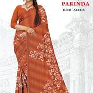 Exclusive Printed Saree with Blouse Piece for Elegant Ethnic Look | GLC-PARINDA
