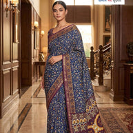 Trendy Printed Saree with Blouse Piece for Women’s Ethnic Wardrobe  | RMF-BRIDAL VOL-7