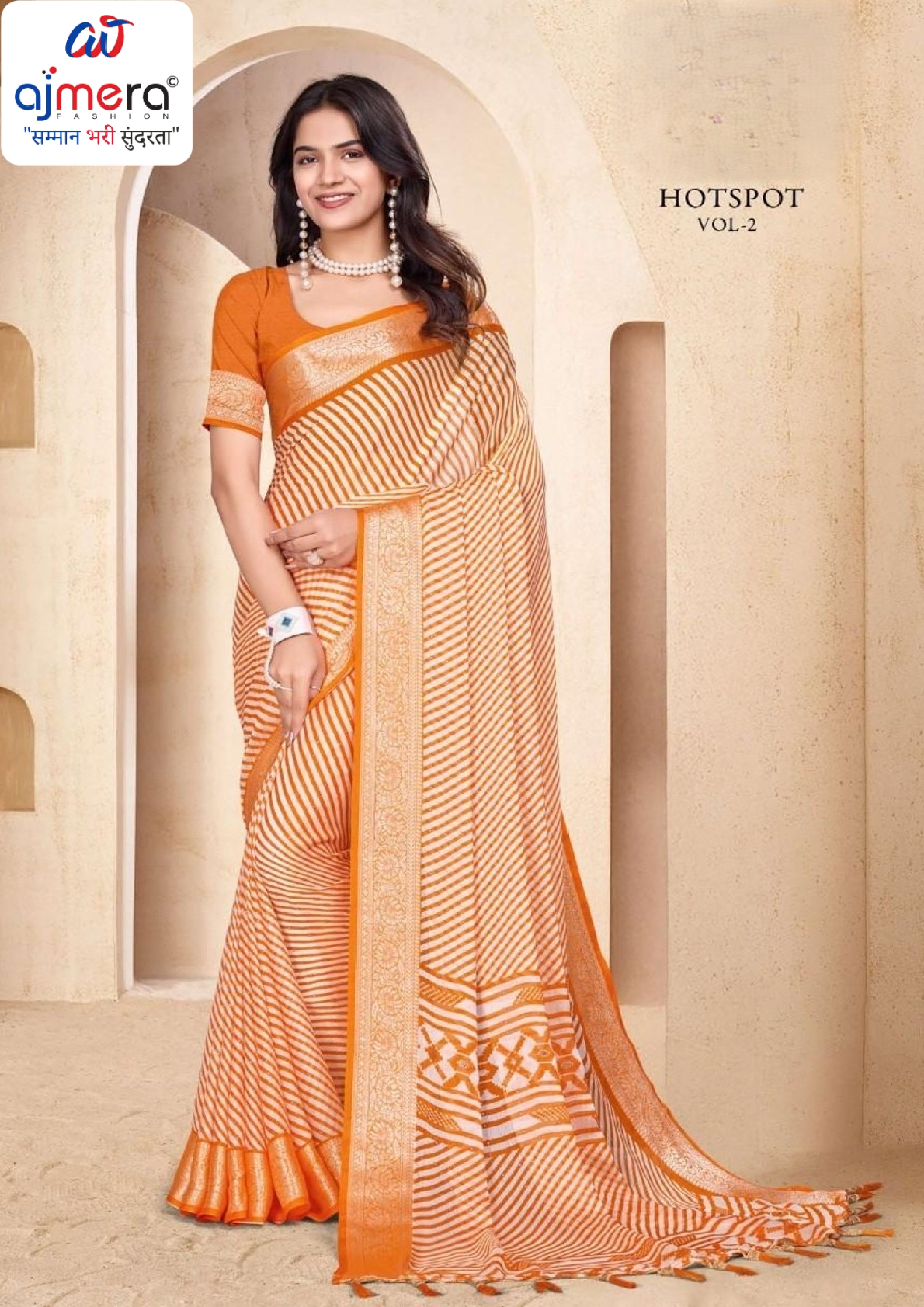 Trendy Printed Saree with Blouse Piece for Women’s Ethnic Wardrobe  | RMF-HOTSPOT VOL-2