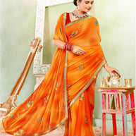 Elegant Printed Saree with Designer Blouse Piece for Festive Wear | PRM-HIRAMOTI